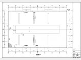 安徽某单层带气楼轻钢结构厂房全套建筑结构设计图图片1