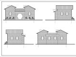 某57.78平方米坡屋顶单层厕所建筑施工图（高4米）图片1