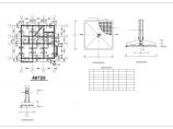 某三层框架别墅建筑结构设计图（独立基础）图片1