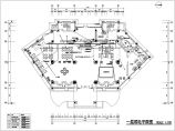 [安徽]2700㎡三层钢筋混凝土结构小区售楼中心全套电气施工图图片1