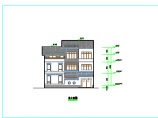 某村居最新建筑方案设计cad基础平面图图片1