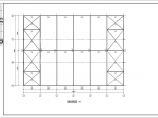 安庆某跨度25米单层钢结构厂房结构设计图（7度抗震）图片1
