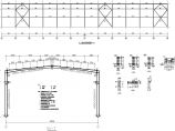 某跨度20m单层门式刚架厂房结构设计图（抗震不设防）图片1