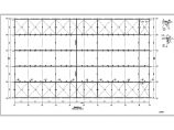 某带附跨单层钢结构厂房图纸（78米*45米）图片1