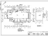 1565平方米某公司钢框架结构展厅建筑结构设计施工图图片1