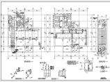 [北京]地下锅炉房工艺管道系统设计施工图（供热板换系统）图片1