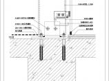 合肥某两层轻钢结构工作室幕墙工程图纸（单层铝板）图片1