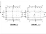 小型车间轻钢结构施工图（独立基础，共5张）图片1