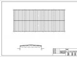 办公楼中庭网架屋面结构施工图（共9张图）图片1