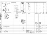 箱变基础、高低压系统图CAD图纸图片1