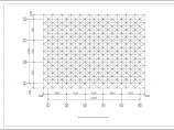 某羽毛球馆网架结构设计图（独立基础，共6张）图片1