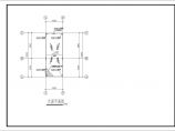 某2层卫生间结构设计图，轻钢结构图片1