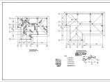 某三层框架结构别墅结构设计施工图纸（独立基础）图片1
