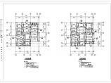 某三层框架结构私人小别墅建筑结构图图片1