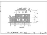 某3层砖混坡屋顶个人别墅建筑结构设计图图片1