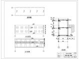 某车队二层简易办公楼建筑结构设计施工图纸图片1
