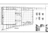 [四川]大底盘地下室框架与框剪结构大型文化体育中心结构施工图（网架结构屋面）图片1