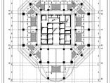 [浙江]四十二层框筒双塔酒店及商务办公楼结构图（280张图、带空中连廊）图片1