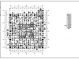 [湖北]十九层框架核心筒结构四星级酒店结构图（含建筑图）图片1