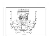 9层地税办公楼消防设计平剖面CAD布置图图片1