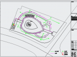综合娱乐广场景观CAD平面布置参考图图片1