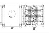三层框架结构清真寺结构设计施工图图片1