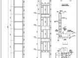 钢结构电梯井道及机房结构施工图图片1