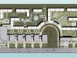[山东]德式风格多层酒店式公寓建筑设计方案文本（含商业街区规划）图片1
