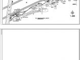 滨河市某景观绿带设计施工CAD布置图图片1
