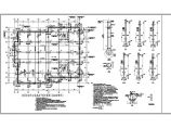热泵机房承台桩基础节点详图(基础套管图)图片1