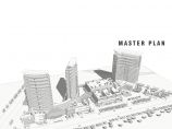 [广东]高层现代风格弧线型综合医院建筑设计方案文本图片1