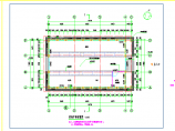 新建倔百农贸市场建筑设计施工图（框架结构 建筑面积226平方米）图片1