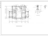 某别墅结构CAD基础平面布置参考图图片1