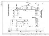 钢管混凝土简支系杆拱桥施工图图片1