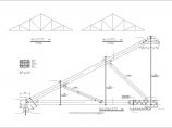 某单层木屋架结构厂房施工图，共9张图图片1