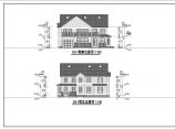 某D3型别墅建筑结构图，共12张图片1