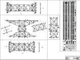 某SSJ12型塔结构设计cad图图片1
