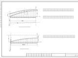钢结构花桥施工平立剖面CAD布置图图片1