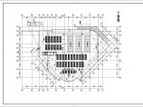 两层学生食堂建筑施工CAD图纸图片1