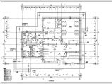 单层驿站公厕服务中心建筑设计施工图（建筑面积288平方米 框架结构）图片1