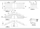某地区的古典拱桥施工CAD布置图图片1