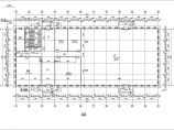 单层呼叫中心（话务中心）建筑设计施工图（建筑面积1800平方米 门式钢架结构）图片1