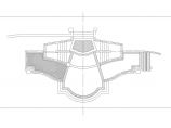 亲水平台结构设计CAD布置图图片1