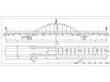 某高架桥(33+68+33m中承式连续梁拱组合桥)施工图设计图片1
