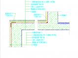 [图块/节点]某大厦地下室顶板防水构造节点详图图片1