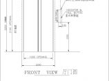 某商场电梯井结构CAD图纸图片1
