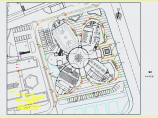 某艺术中心新建工程给排水施工CAD图图片1