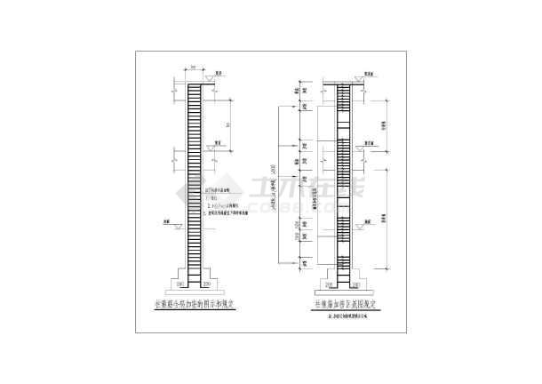 某柱配筋大样图