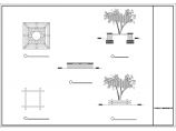 方形树池及木构架树池施工图图片1