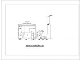 锅炉房采暖设计平立剖面CAD布置图图片1